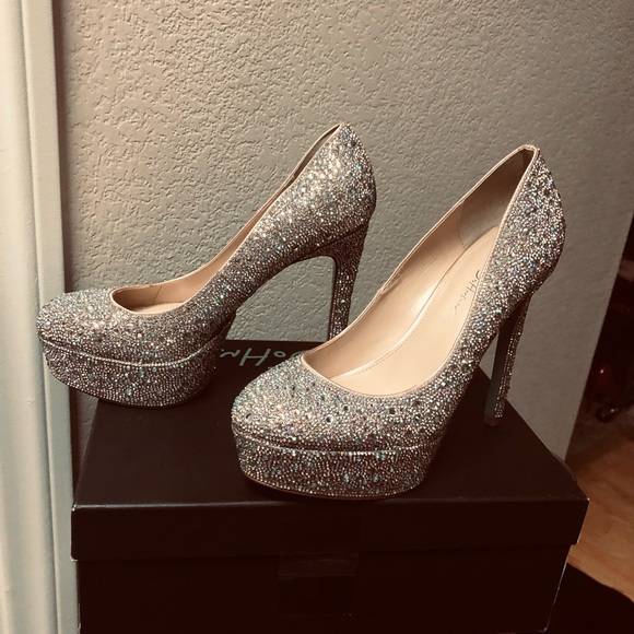 Betsey Johnson Crystal Heels US 8.5 - Picture 13 of 14